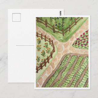 Garden Paths Postcard