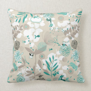 Garden Pattern Cushion