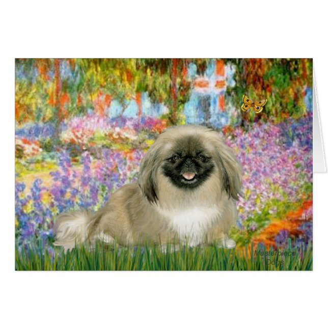Garden - Pekingese 1b (Front Horizontal)