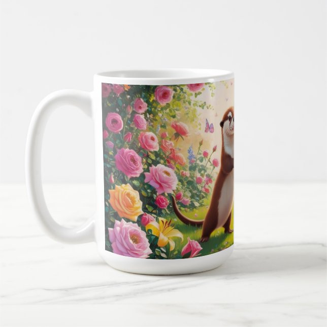 Garden Playtime Coffee Mug (Left)
