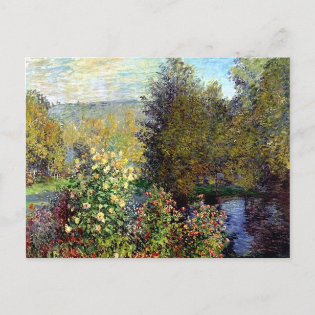 Garden Pond by Monet Postcard (Front)