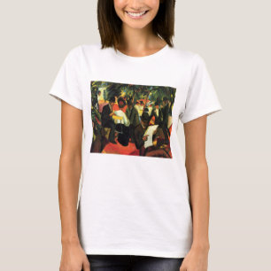Garden Restaurant by August Macke. Vintage Art T-Shirt