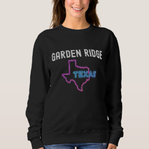 Garden Ridge Texas Flag Heart Design, Unifying & C Sweatshirt