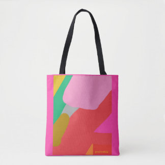 Garden Riff Pink Tote Bag