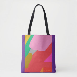 Garden Riff Purple Tote Bag