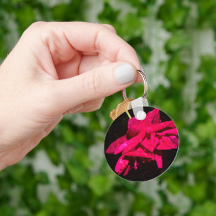 Garden Rose Key Ring