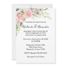 Garden Rose Pink Wedding