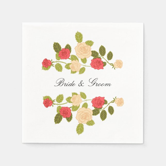 Garden Roses Napkin (Front)