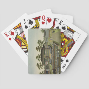 Garden Scene, c.1820-40 (w/c on paper) 4 Playing Cards