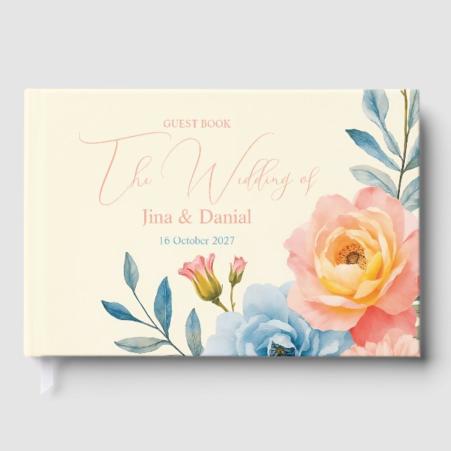 Garden Serenade Guest Book (Front)