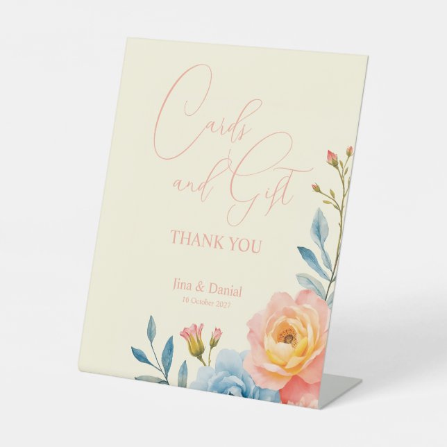 Garden Serenade Pedestal Sign (Front)