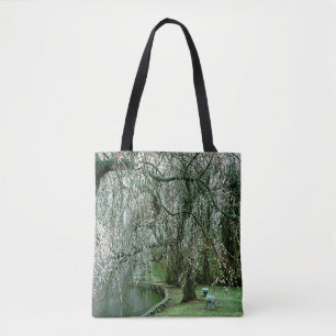 Garden Serenity in Pastels Tote Bag