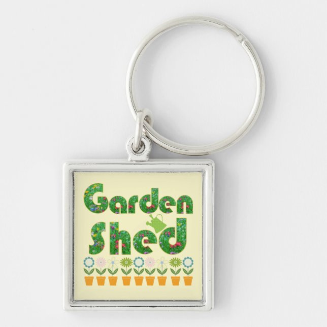 Garden Shed Key Ring (Front)