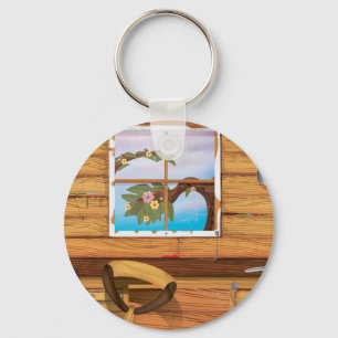 Garden Shed Key Ring