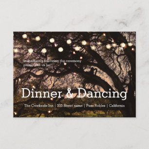 Garden Sparkle Reception Card