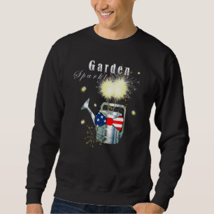 Garden Sparkle Watering Can Sweatshirt