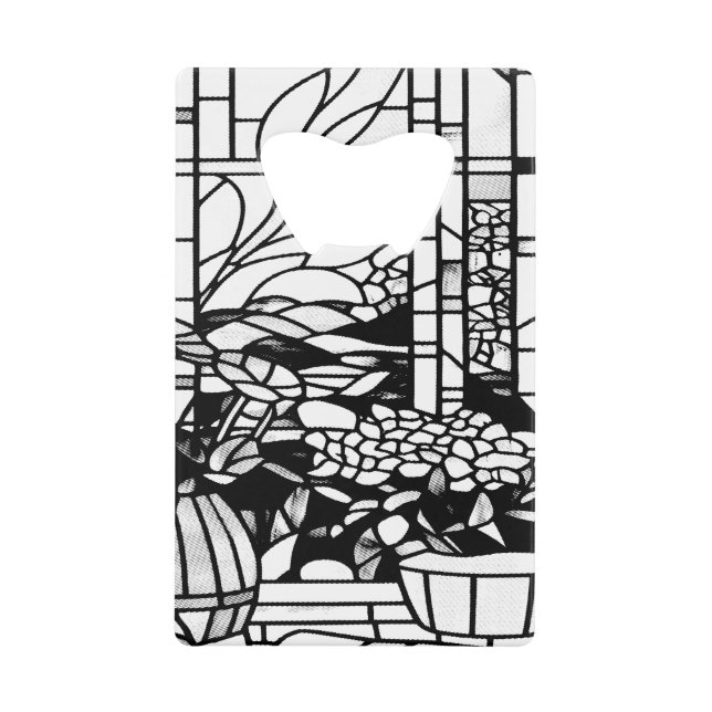 Garden Stained Glass  (Front)