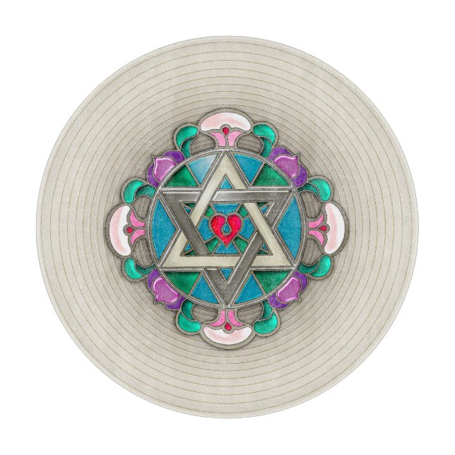 Garden Star Charcuterie Board  (Front)