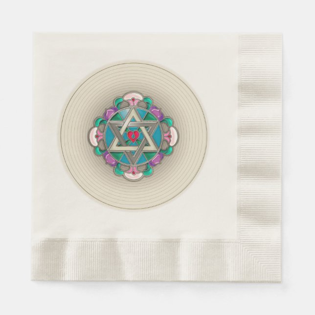 Garden Star Napkin (Front)