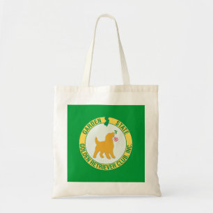 Garden State Golden Retriever Tote Bag