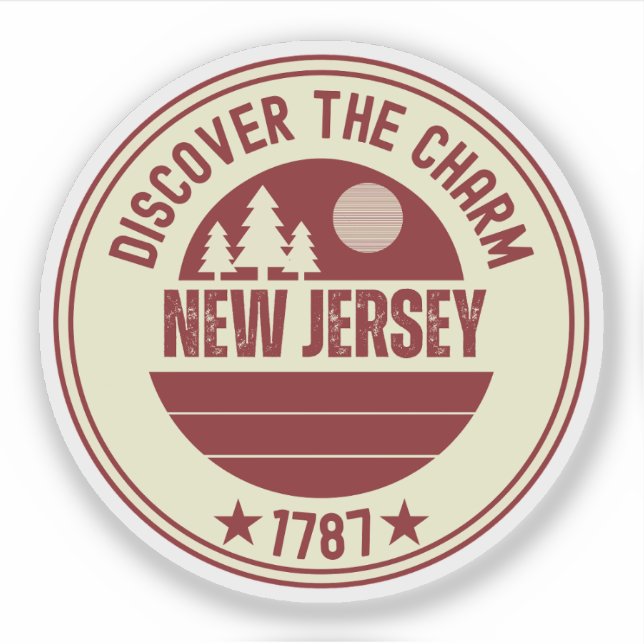 Garden State NJ - New Jersey Gift (Front)