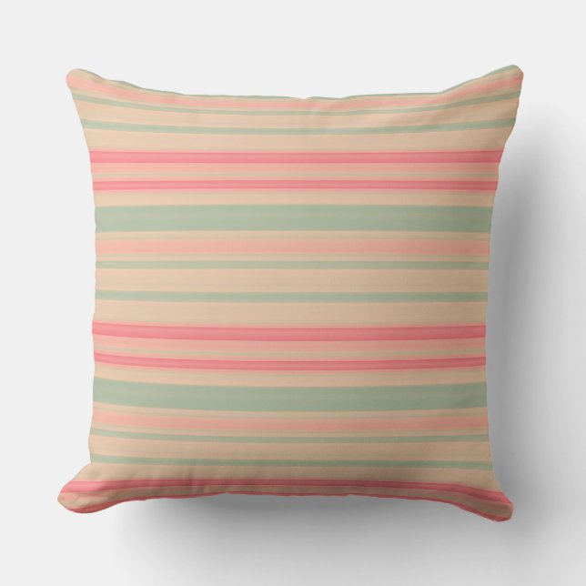 Garden Stripes 01 Cushion (Front)