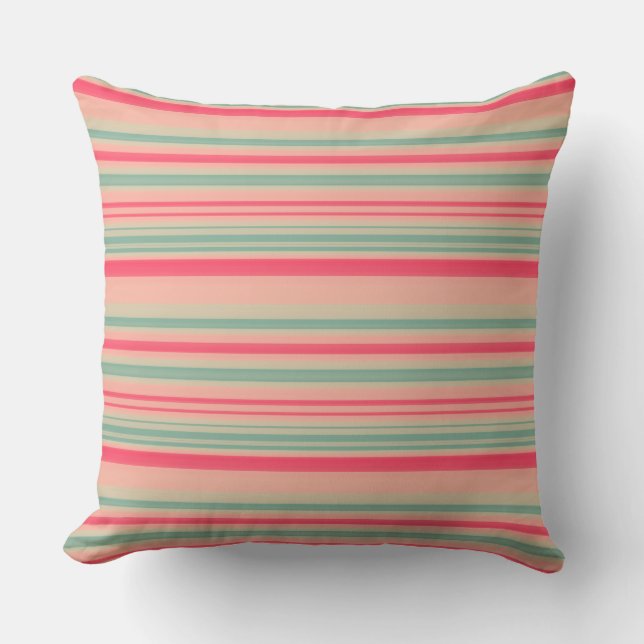 Garden Stripes 02 Cushion (Front)