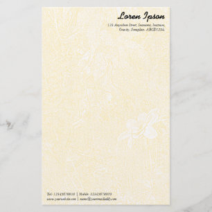 Garden - Subtle Amber Stationery