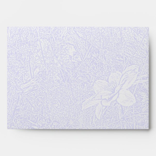 Garden - Subtle Blue Envelopes (Front)