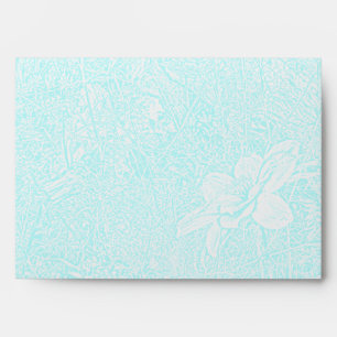 Garden - Subtle Cyan Envelopes
