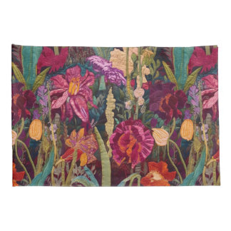 Garden Tapestry: Vibrant Floral Pillow Sham