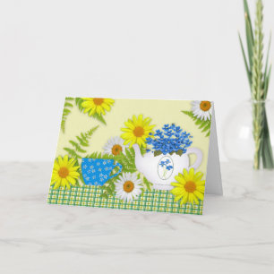 Garden Tea Birthday Card