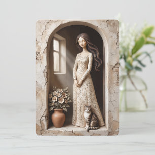 Garden Threshold Greeting Card Quiet Studio