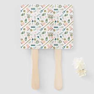 Garden Time Hand Fans