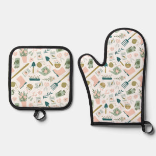 Garden Time Oven Mitt Set