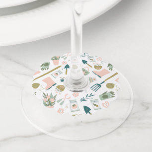 Garden Time Wine Tags