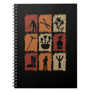 Garden Tool Gardener Notebook