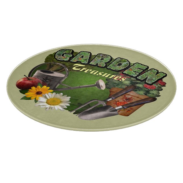Garden Treasures Cutting Board (Corner)