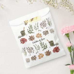 Garden Treasures Gift Seed and Herbs Favour Bag