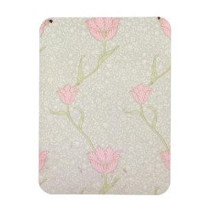 'Garden Tulip' wallpaper design, 1885 Magnet