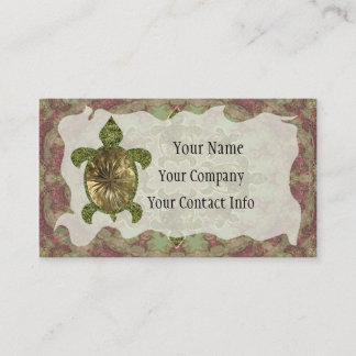 Garden Turtle Business Card Template