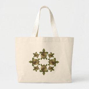 Garden Turtles Pattern Bags