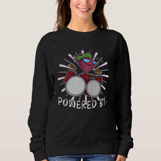 Garden Vegan Vegetarian Cuisine Vegetables  8 Sweatshirt (Front)