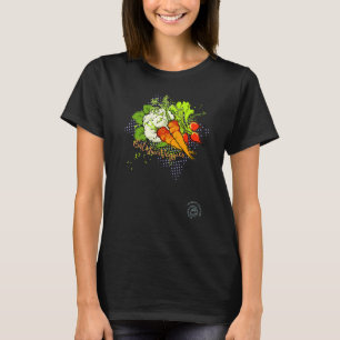 Garden Vegetable Eat Your Veggies Graphic T-Shirt
