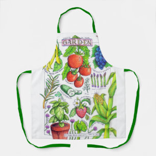 Garden Vegetables Apron