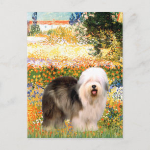 Garden (VGogh) - Old English 12 Postcard