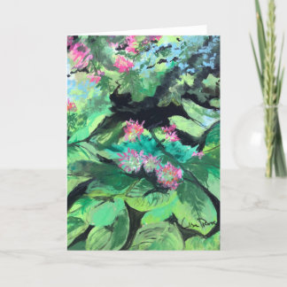 “Garden Vignette” Blank Note Card