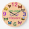 GARDEN WALL CLOCK PERSONALIZED