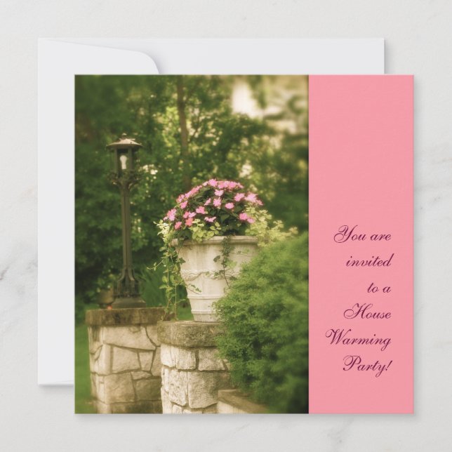 Garden Wall photo Invitation (Front)