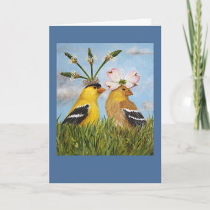 Garden Wedding Card